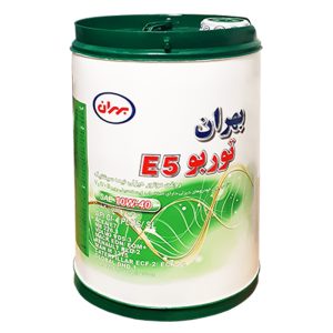 روغن موتور خودرو دیزلی بهران توربو E5 یورو 5 10W-40 CI-4 PLUS / SL حجم 20 لیتر